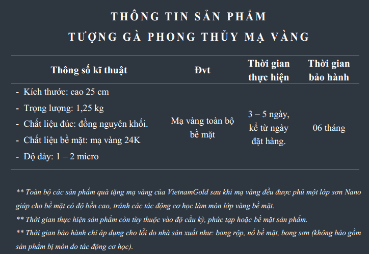 tuong ga phong thuy ma vang2