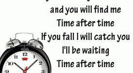 Let’s sing 3: Time after time (INOJ);